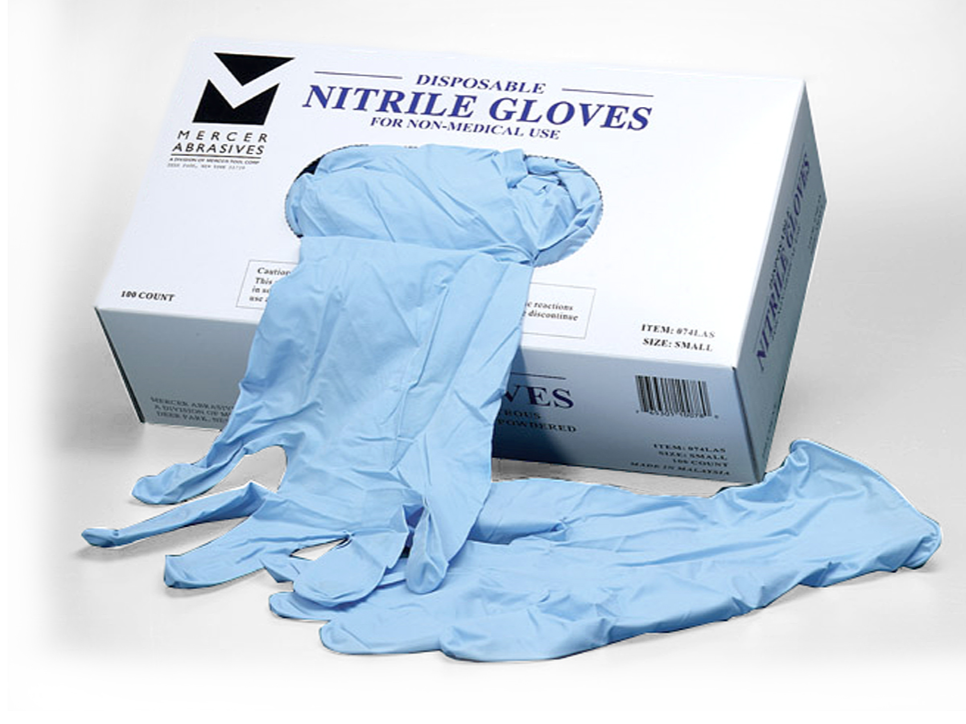 Nitrile Disposable Gloves (100 per Box) Detroit Industrial